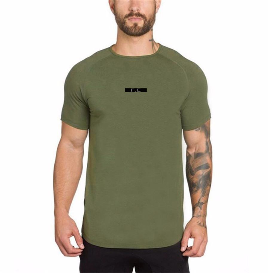 Men's Curved Hem Tee's