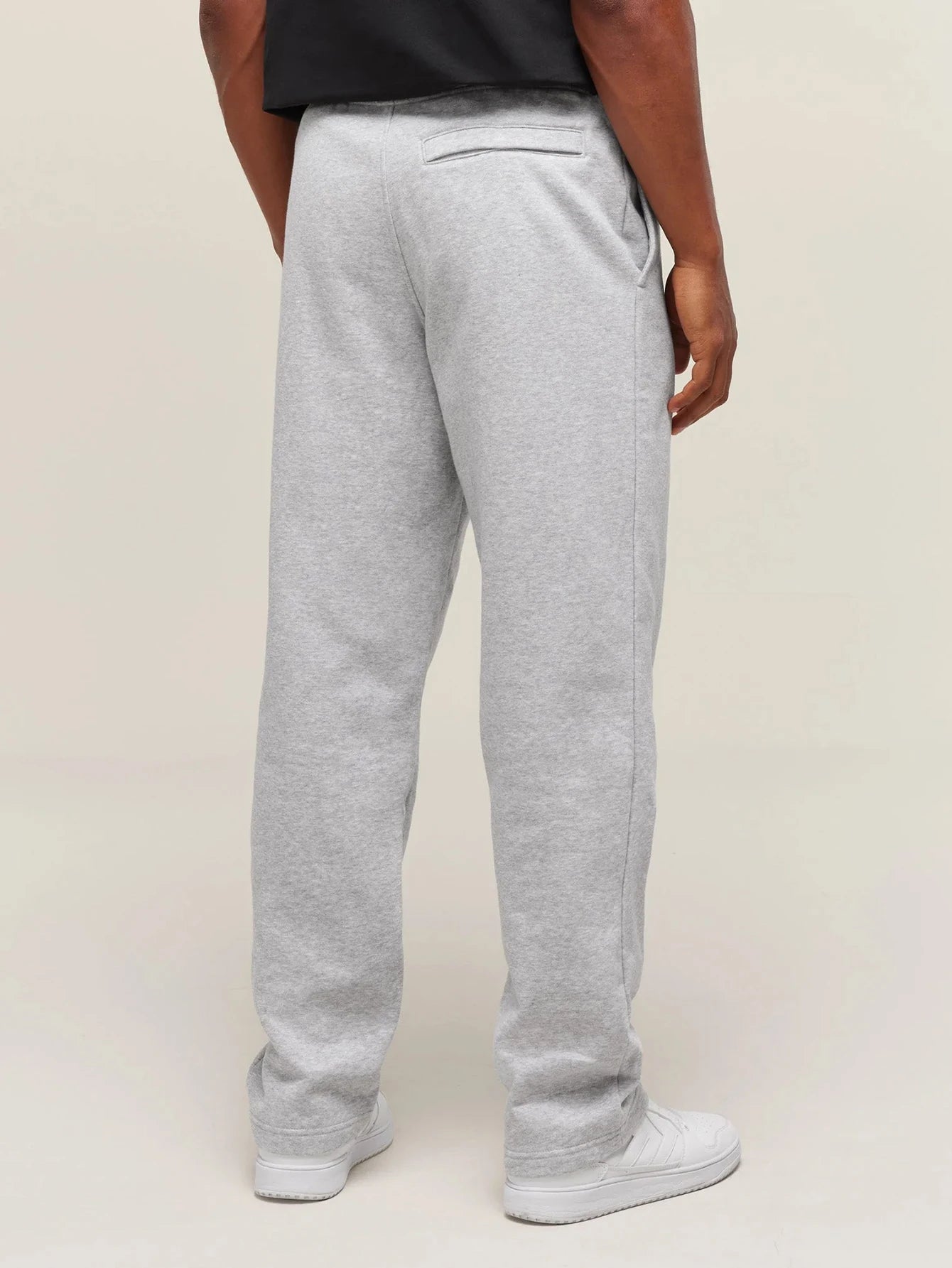 Men's Essential Straight Leg Joggers - Grey