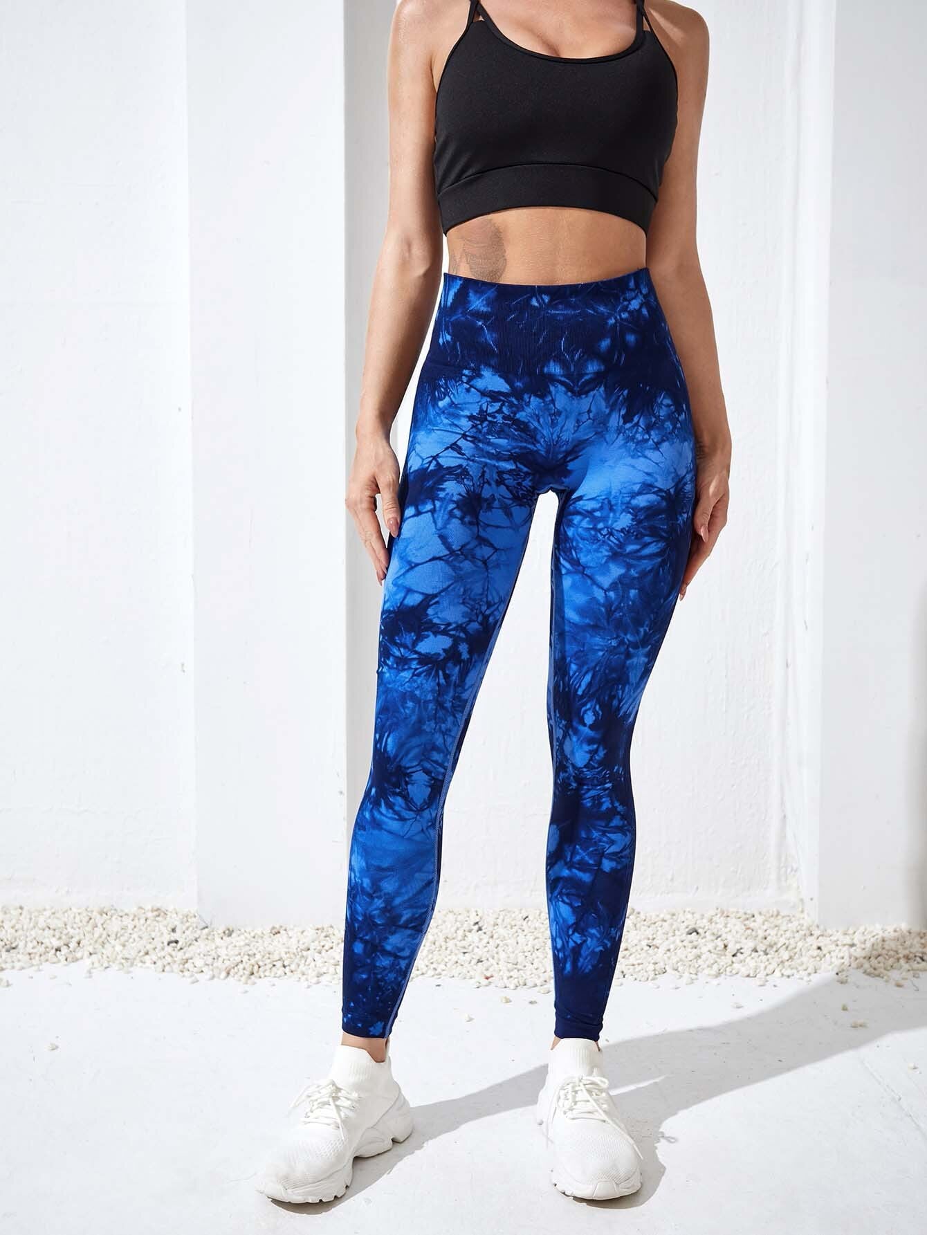 Tie Dye Seamless Leggings