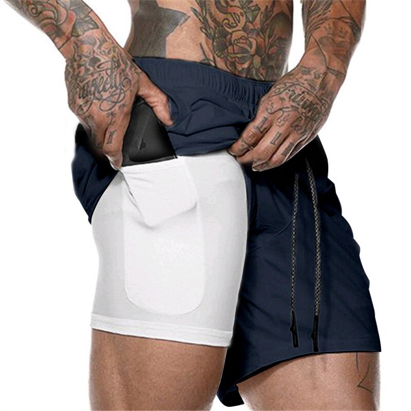 Men's Ultra Dual Layer Shorts-FITNESS ENGINEERING