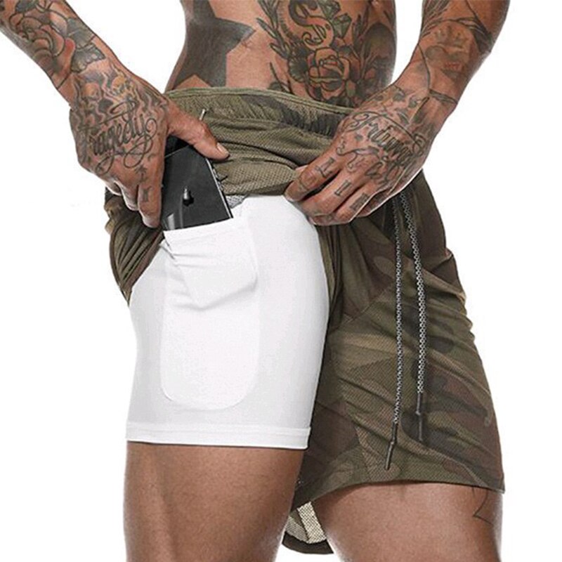 Men's Ultra Dual Layer Shorts-FITNESS ENGINEERING