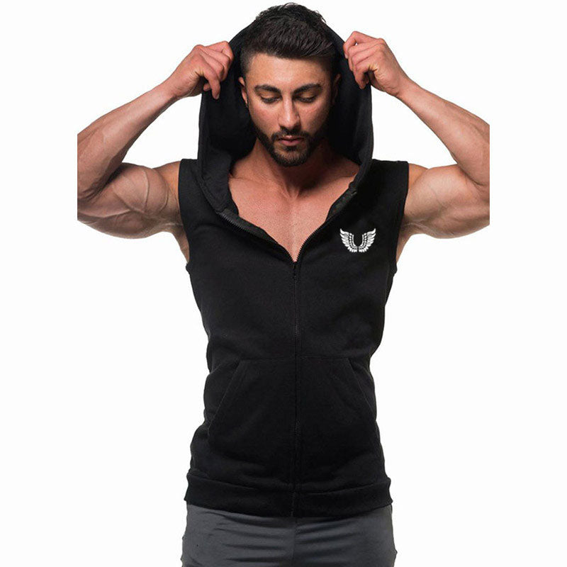 Men's Hooded Tank V2-FITNESS ENGINEERING