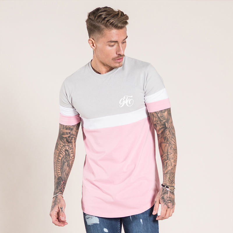 Men's Signature Curve Hem Tee-FITNESS ENGINEERING