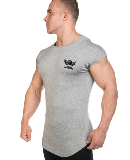 Men's Muscle Tee V2-FITNESS ENGINEERING