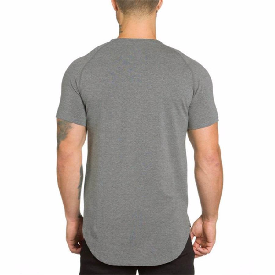 Men's Curved Hem Tee's