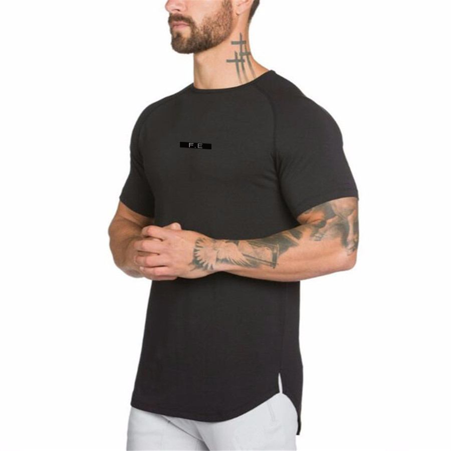 Men's Curved Hem Tee's