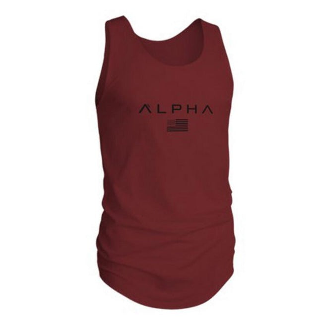 Men's ALPHA Tank Top-FITNESS ENGINEERING