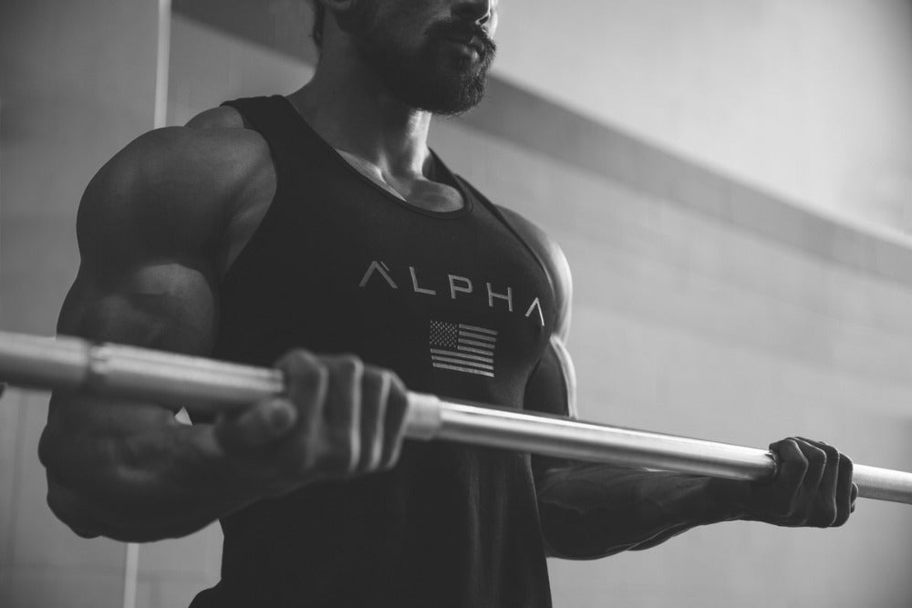 Men's ALPHA Tank Top-FITNESS ENGINEERING