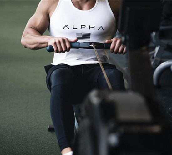 Men's ALPHA Tank Top-FITNESS ENGINEERING