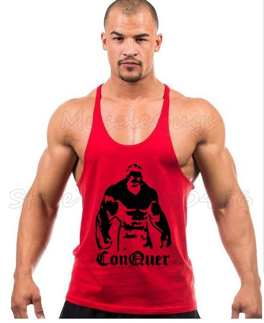 Men's Printed Stringers-FITNESS ENGINEERING