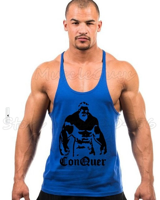 Men's Printed Stringers-FITNESS ENGINEERING