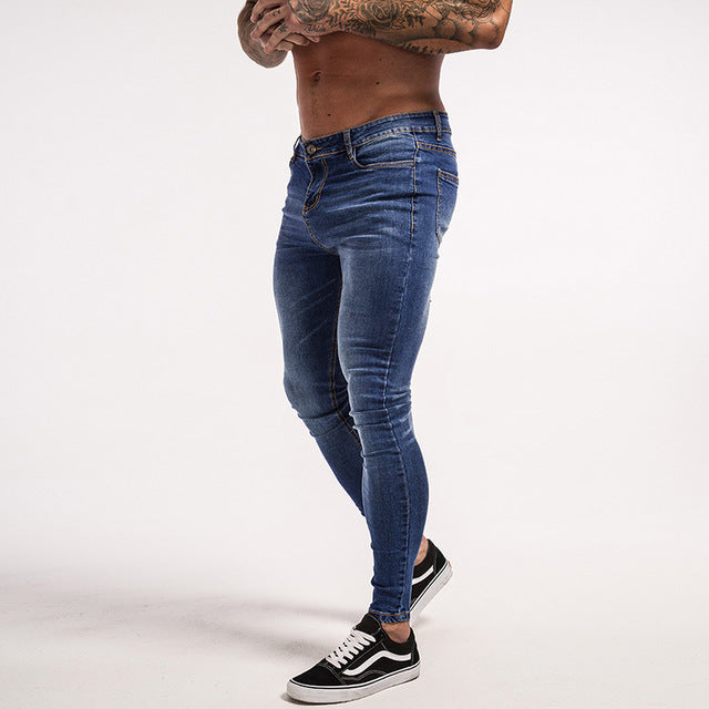 Men's Super Skinny Jeans-FITNESS ENGINEERING